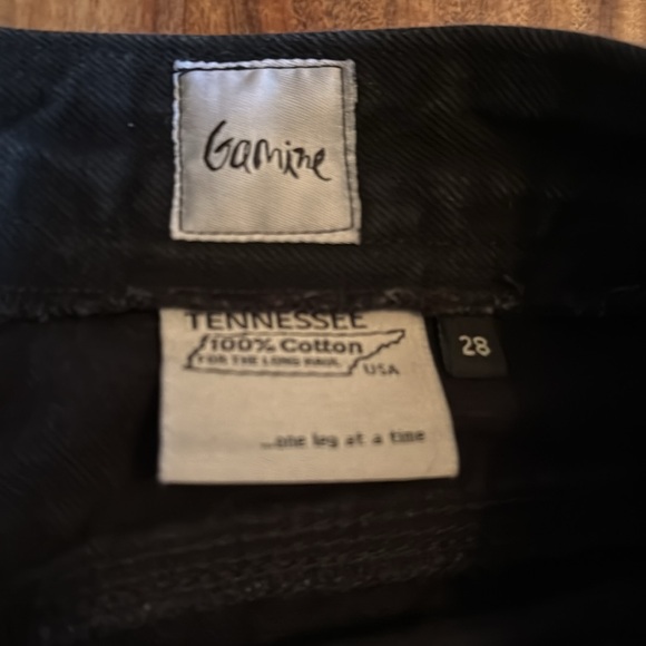 Gamine Workwear Madame X Dungaree Sz 28 Inseam 28! - Picture 4 of 9